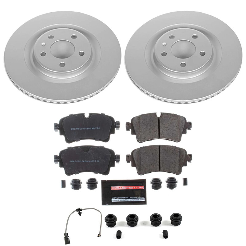 Audi A6 Allroad Brake Kit - Rear - PowerStop - Z23 Coated - 2020