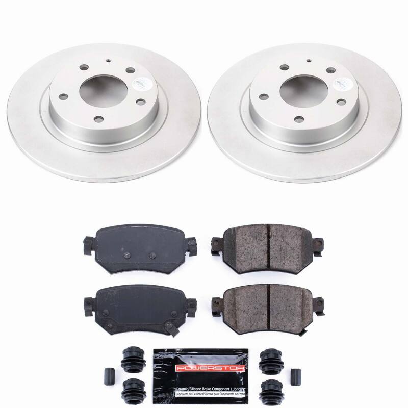 Mazda 6 Brake Kit - Rear - PowerStop - Z23 Coated - `16-`21