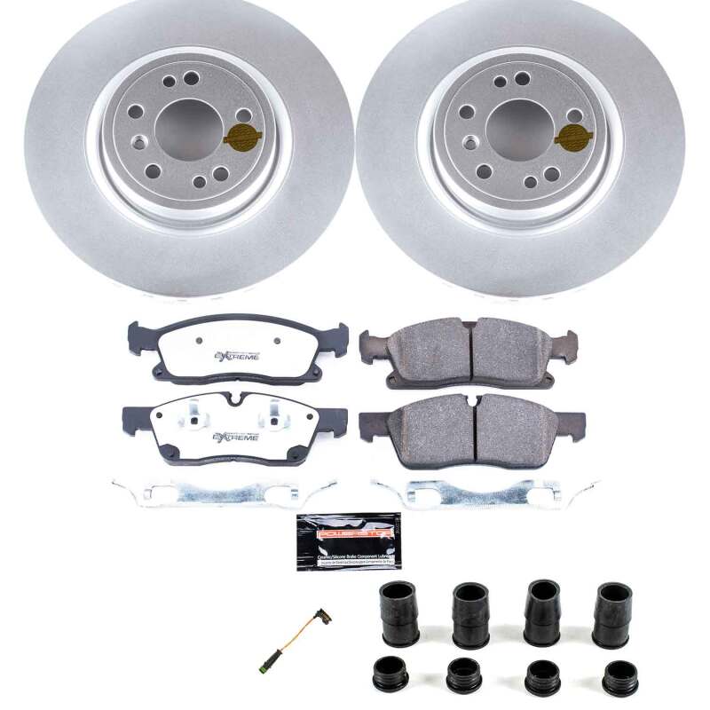Mercedes-Benz GLE350 Brake Kit - Front - PowerStop - Z36 Coated Truck & Tow - 2018
