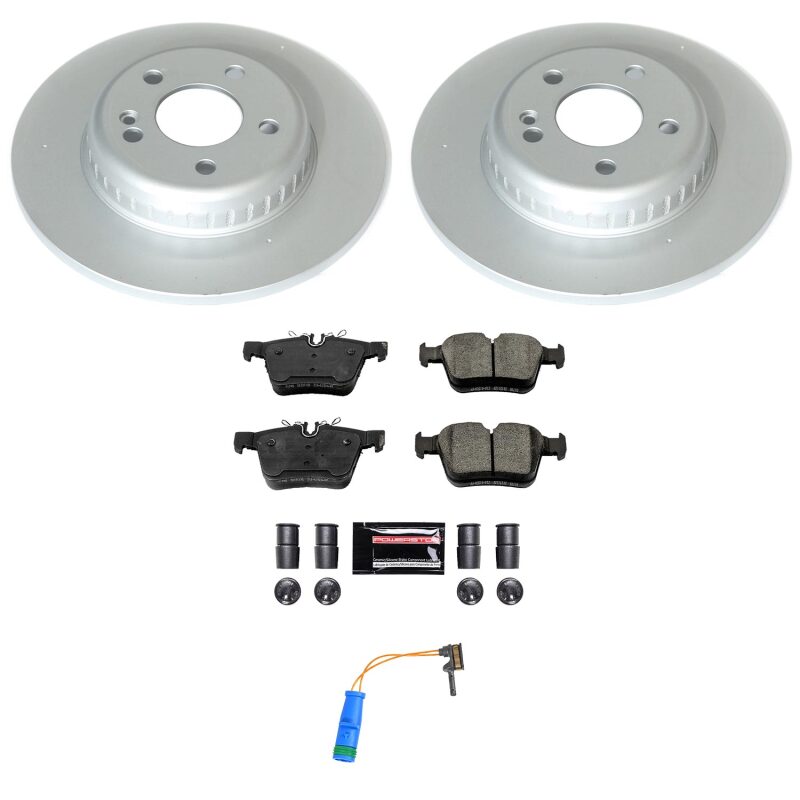 Mercedes-Benz C300 Brake Kit - Rear - PowerStop - Z23 Coated - `17-`18