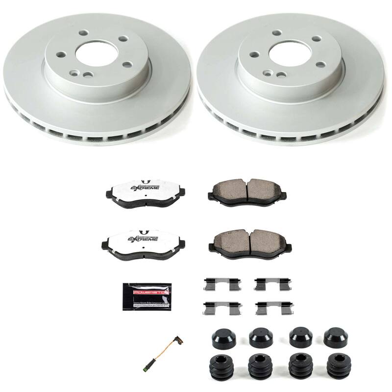Mercedes-Benz Metris Brake Kit - Front - PowerStop - Z36 Coated Truck & Tow - `16-`23