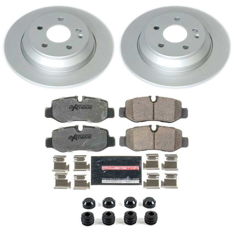 Mercedes-Benz Metris Brake Kit - Rear - PowerStop - Z36 Coated Truck & Tow - `16-`23