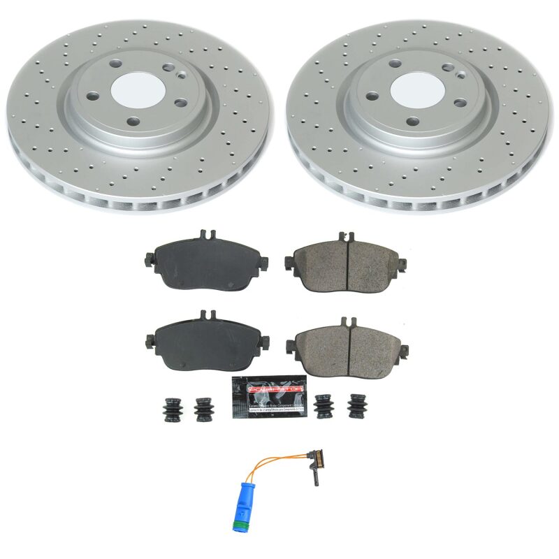 Infiniti QX30 Brake Kit - Front - PowerStop - Z23 Coated - `17-`19