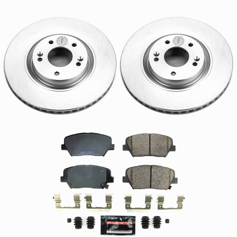 Hyundai Nexo Brake Kit - Front - PowerStop - Z23 Coated - `19-`25