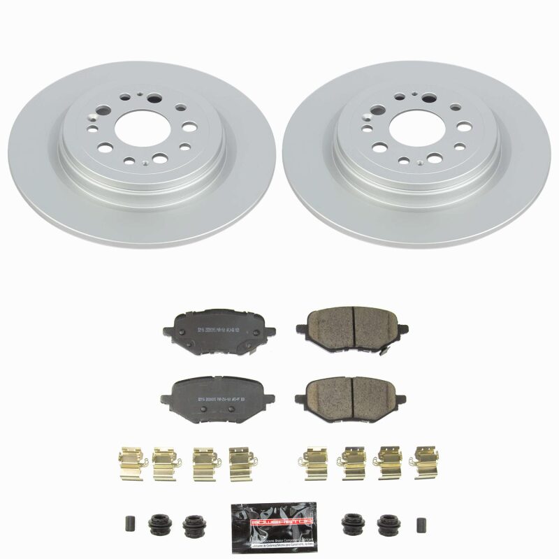 Honda Clarity Brake Kit - Rear - PowerStop - Z23 Coated - `17-`21