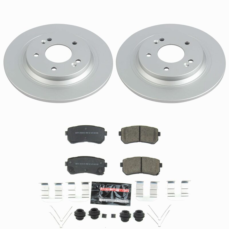 Hyundai Kona Brake Kit - Rear - PowerStop - Z23 Coated - `18-`23