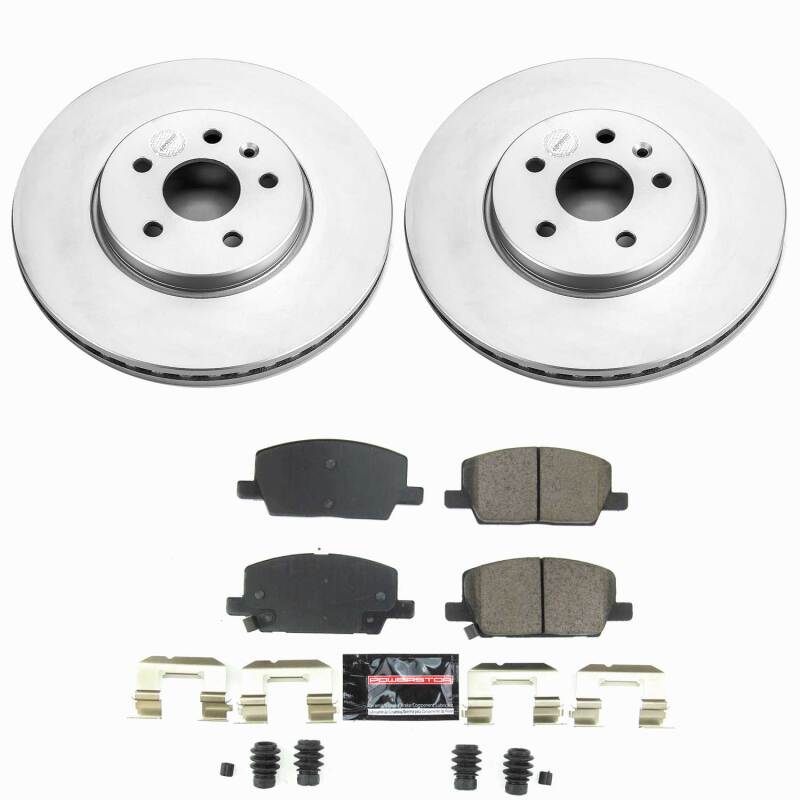 Buick Encore Brake Kit - Front - PowerStop - Z23 Coated - `18-`22