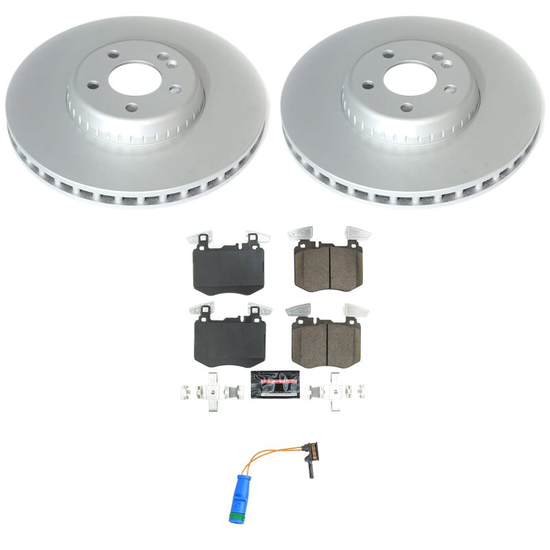 Mercedes-Benz GLC300 Brake Kit - Front - PowerStop - Z23 Coated - `19-`23