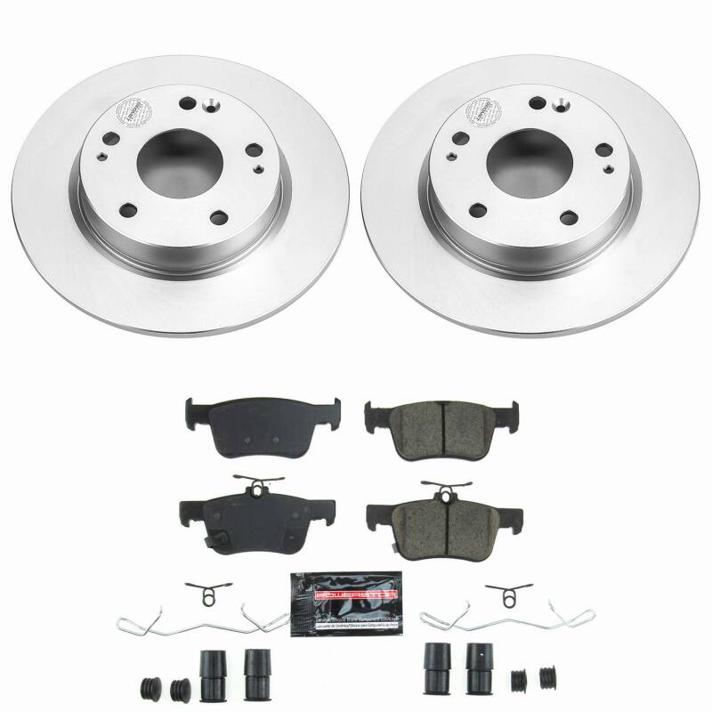 Honda Civic Brake Kit - Rear - PowerStop - Z23 Coated - `20-`21