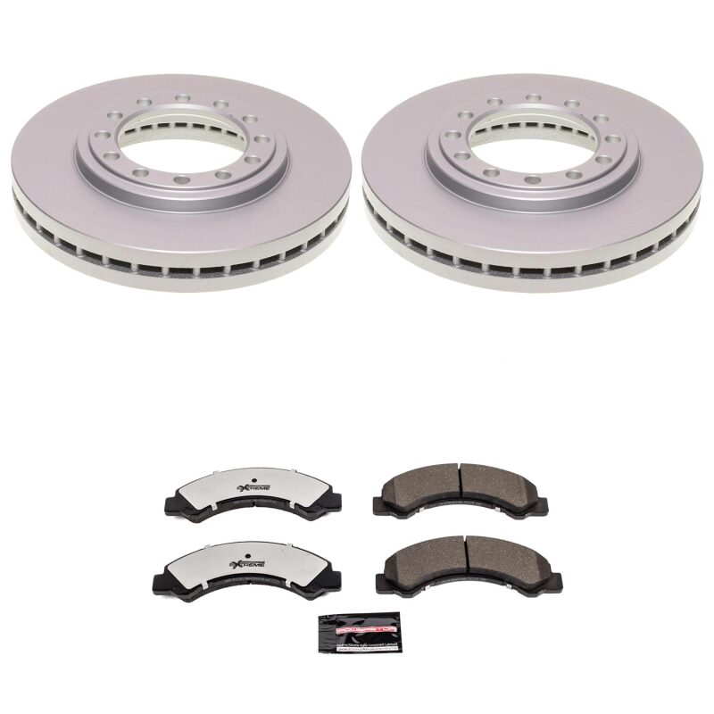 Chevrolet LCF 3500 Brake Kit - Front - PowerStop - Z36 Coated Truck & Tow - `16-`23