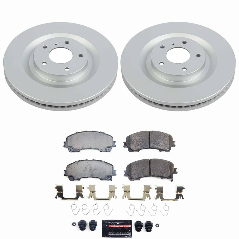 Infiniti QX50 Brake Kit - Front - PowerStop - Z23 Coated - `19-`25