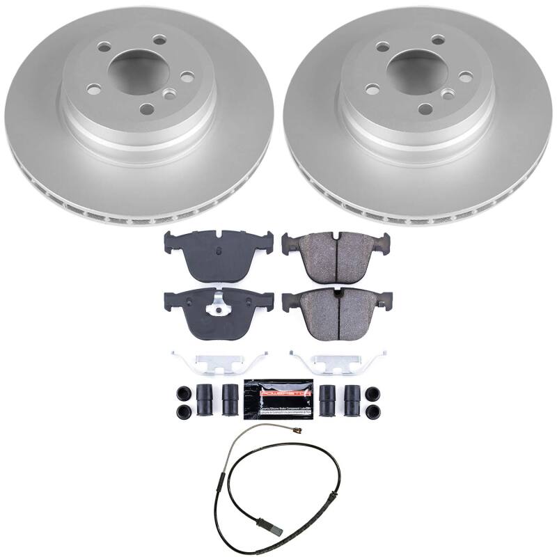 BMW X6 Brake Kit - Rear - PowerStop - Z23 Evolution Coated - 2019