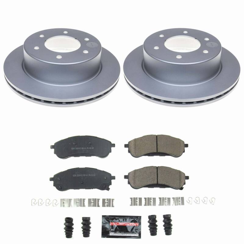 Ford Ranger Brake Kit - Rear - PowerStop - Z23 Coated - `19-`23