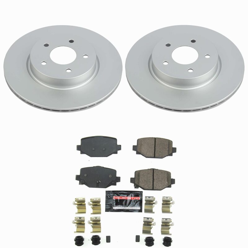 Infiniti QX50 Brake Kit - Rear - PowerStop - Z23 Coated - `19-`25