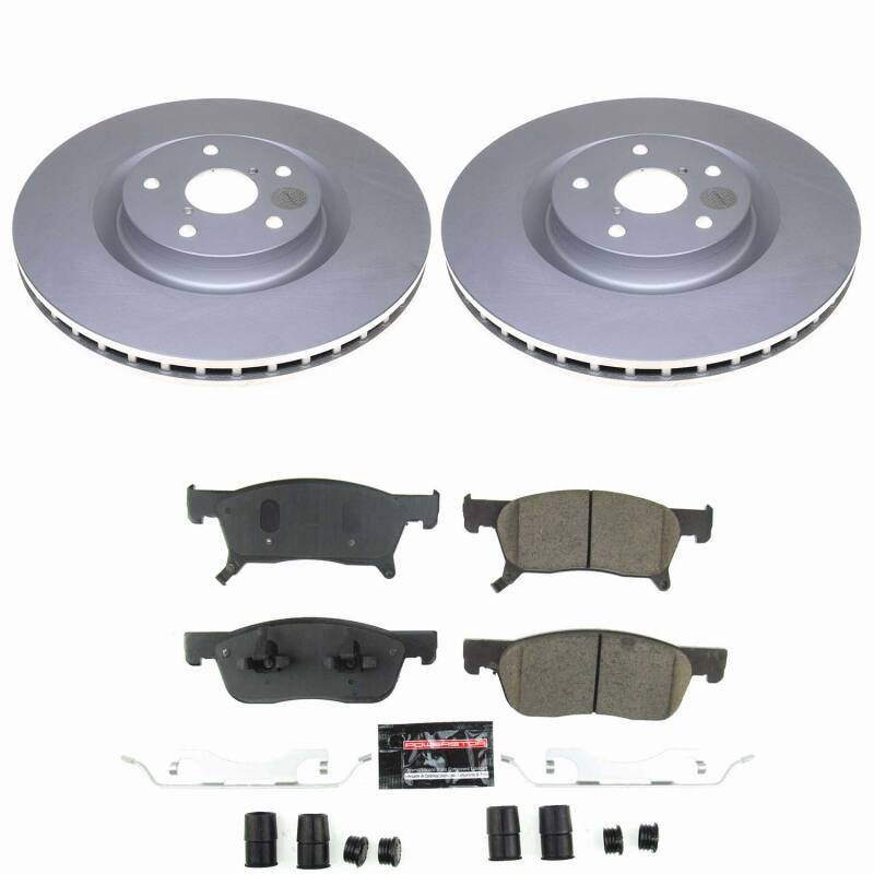 Subaru Ascent Brake Kit - Front - PowerStop - Z23 Coated - `19-`24