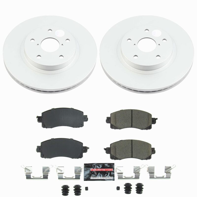 Subaru Forester Brake Kit - Front - PowerStop - Z23 Coated - `19-`24