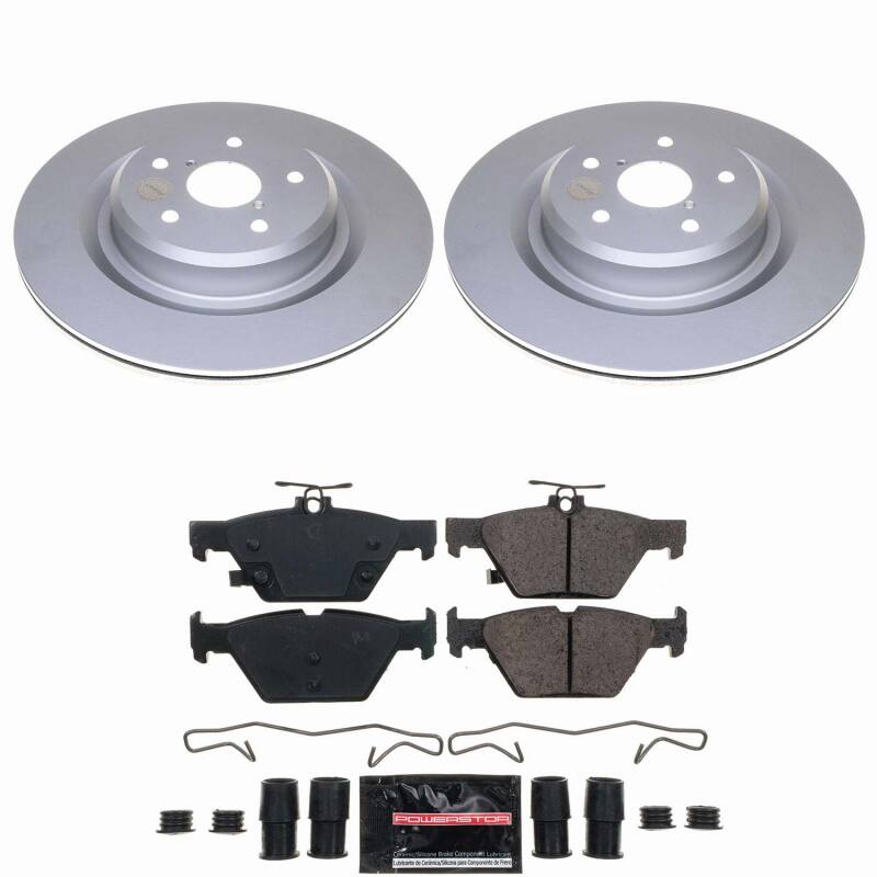 Subaru Ascent Brake Kit - Rear - PowerStop - Z23 Coated - `19-`20