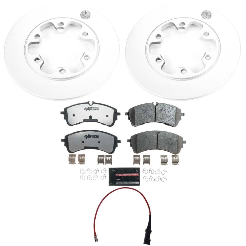 Ford Transit-350 HD Brake Kit - Rear - PowerStop - Z36 Coated Truck & Tow - `20-`24
