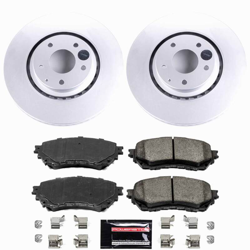 Mazda 6 Brake Kit - Front - PowerStop - Z23 Coated - `19-`20