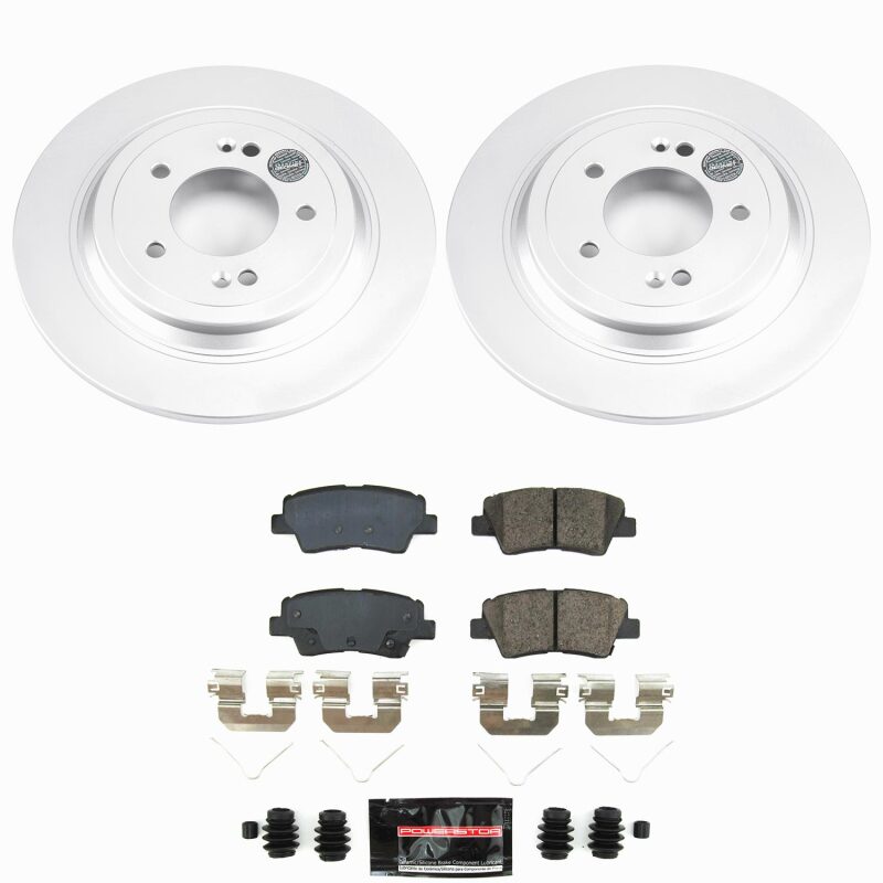 Hyundai Nexo Brake Kit - Rear - PowerStop - Z23 Coated - `19-`25