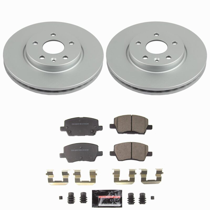 Chevrolet Sonic Brake Kit - Front - PowerStop - Z23 Coated - `18-`20