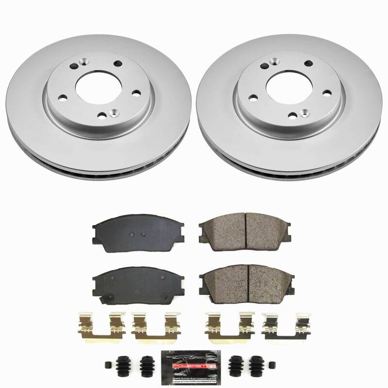 Hyundai Venue Brake Kit - Front - PowerStop - Z23 Coated - `20-`25