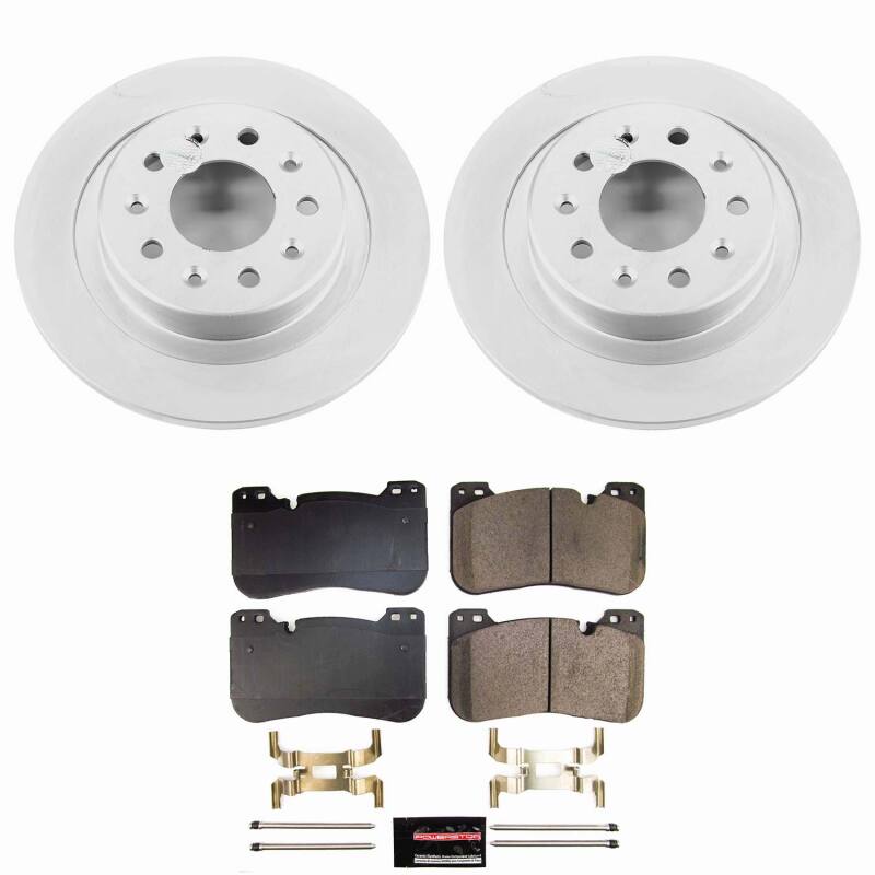 Chevrolet Equinox Brake Kit - Rear - PowerStop - Z23 Coated - `22-`24