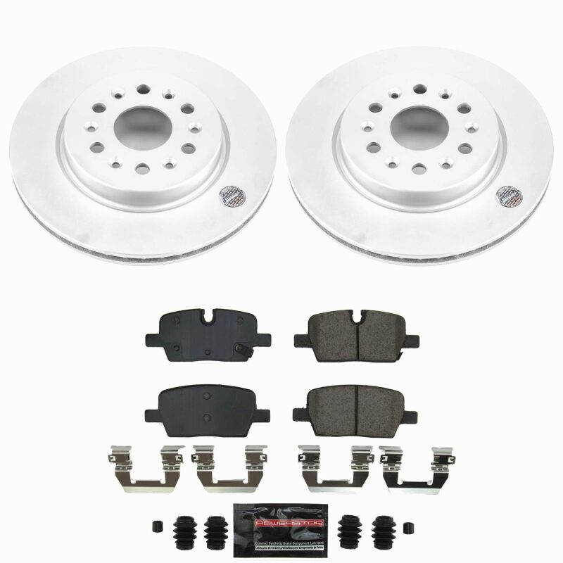 Buick Enclave Brake Kit - Rear - PowerStop - Z23 Coated - `21-`24
