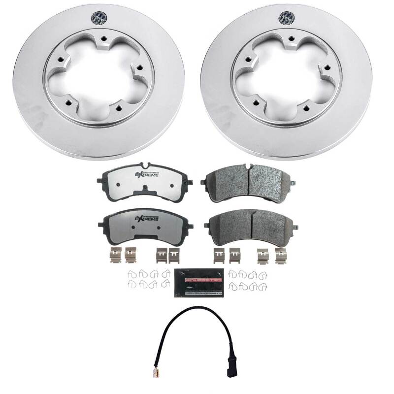 Ford Transit-150 Brake Kit - Rear - PowerStop - Z36 Coated Truck & Tow - 2020