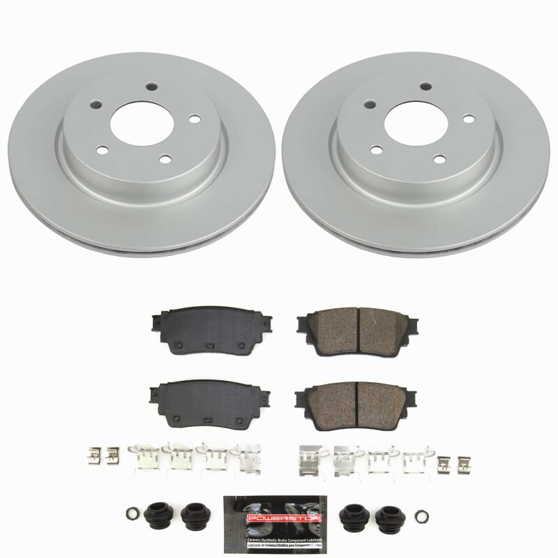 Nissan Rogue Brake Kit - Rear - PowerStop - Z23 Coated - `21-`25