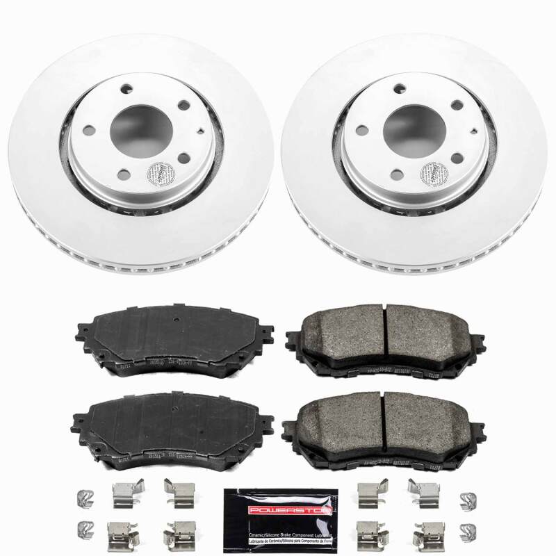 Mazda 6 Brake Kit - Front - PowerStop - Z23 Coated - `20-`21