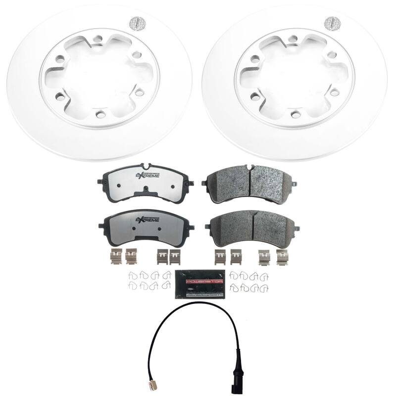 Ford Transit-150 Brake Kit - Rear - PowerStop - Z36 Coated Truck & Tow - `21-`24