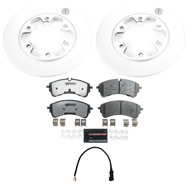 Ford Transit-150 Brake Kit - Rear - PowerStop - Z36 Coated Truck & Tow - 2020