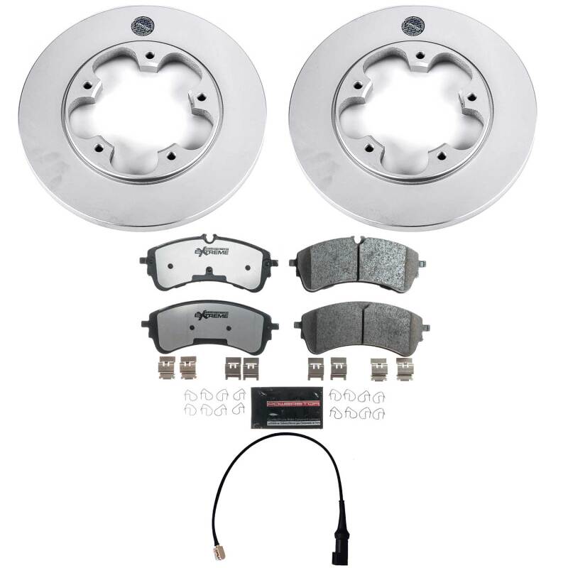 Ford Transit-150 Brake Kit - Rear - PowerStop - Z36 Coated Truck & Tow - `21-`24