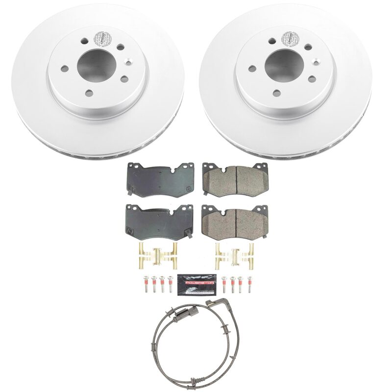 Cadillac CT4 Brake Kit - Front - PowerStop - Z23 Coated - `20-`22