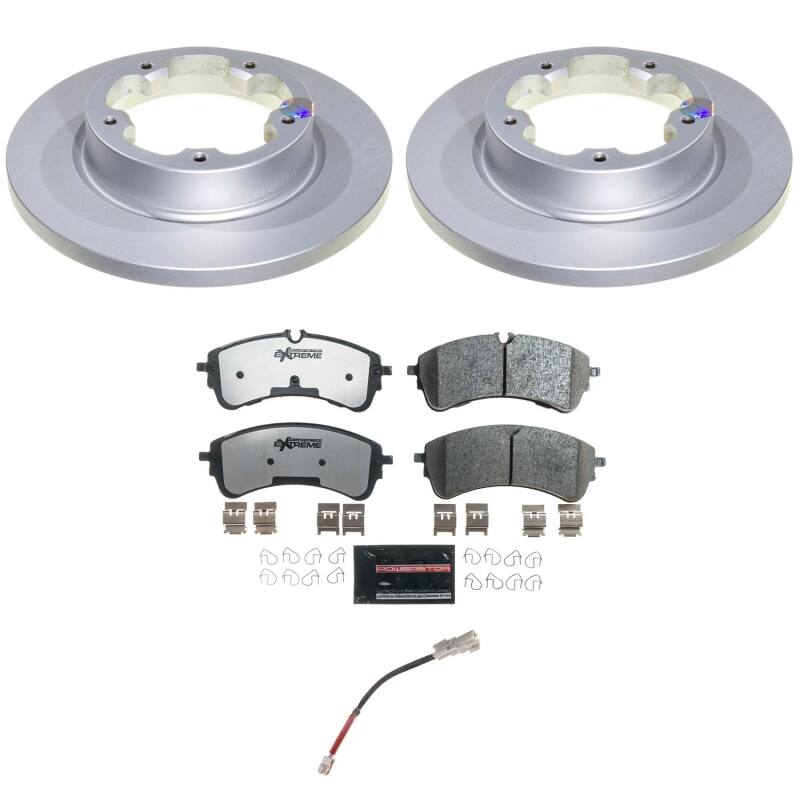 Ford E-Transit Brake Kit - Rear - PowerStop - Z36 Coated Truck & Tow - `22-`24