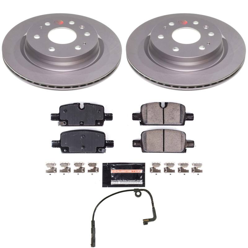 Chevrolet Colorado Brake Kit - Rear - PowerStop - Z23 Coated - `23-`25