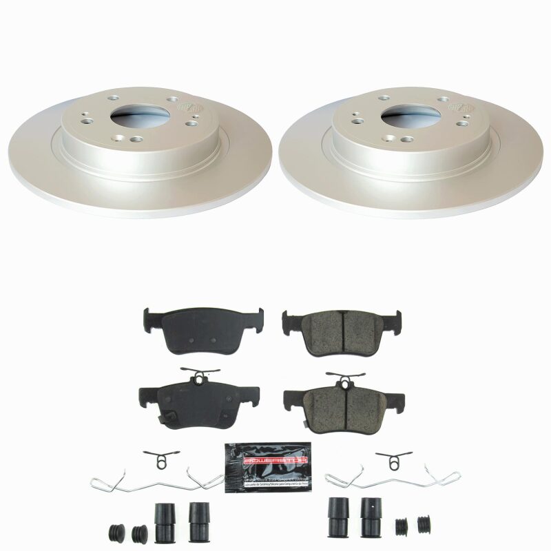 Acura Integra Brake Kit - Rear - PowerStop - Z23 Coated - `23-`25