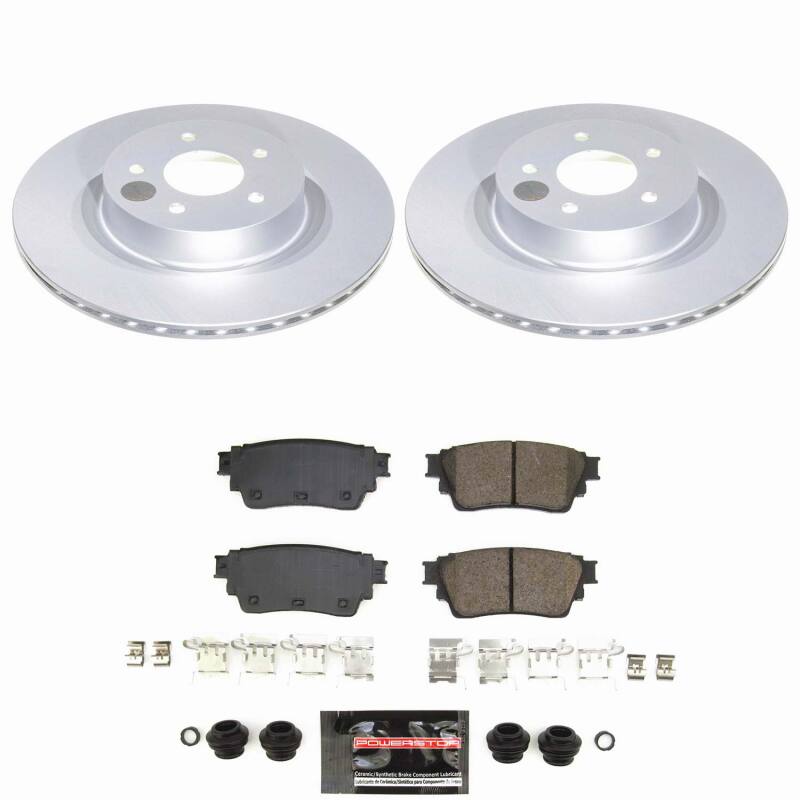 Infiniti QX60 Brake Kit - Rear - PowerStop - Z23 Coated - `22-`25