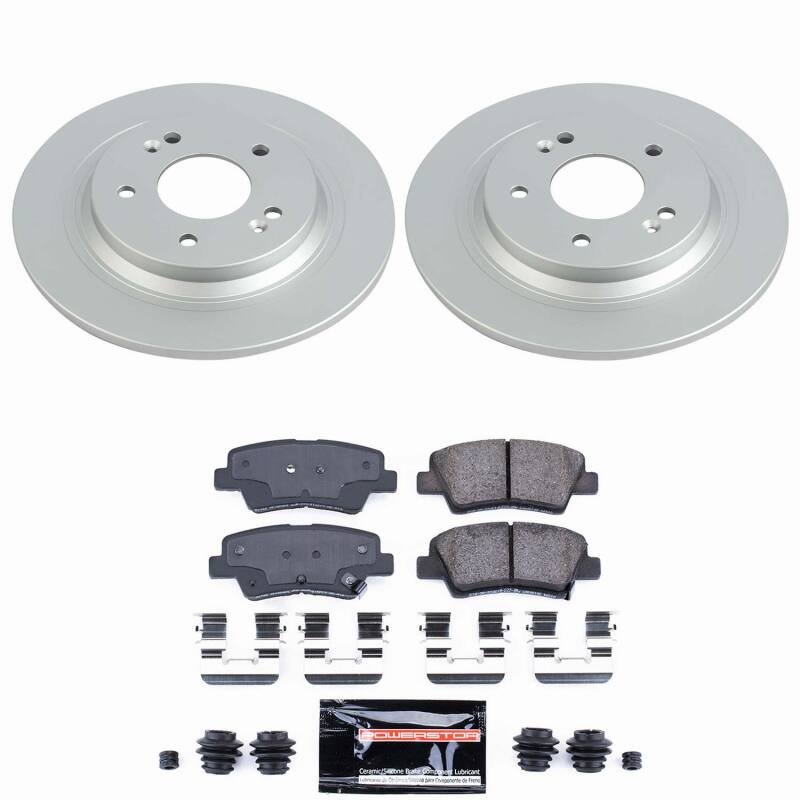 Hyundai Kona Brake Kit - Rear - PowerStop - Z23 Coated - `22-`23