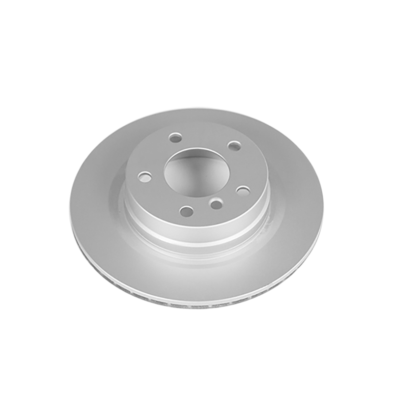 BMW 3 Series Brake Rotor (1) - Rear - PowerStop - Evolution High Carbon Geomet Coated - Silver - 2006