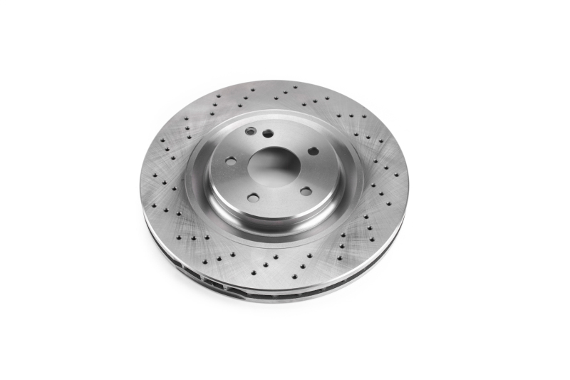 Mercedes-Benz C32 AMG Brake Rotor (1) - Front - PowerStop - AutoSpecialty - `02-`04