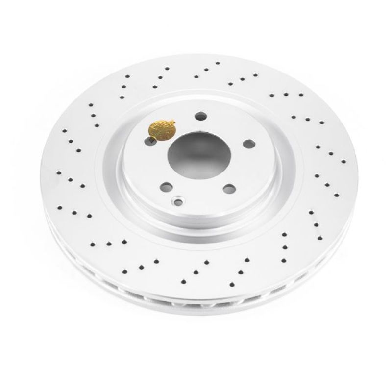 Mercedes-Benz C32 AMG Brake Rotor (1) - Front - PowerStop - Evolution High Carbon Geomet Coated - `02-`04