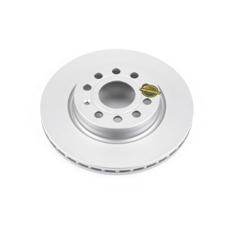 Volkswagen Golf Brake Rotor (1) - Front - PowerStop - Evolution High Carbon Geomet Coated - 2014