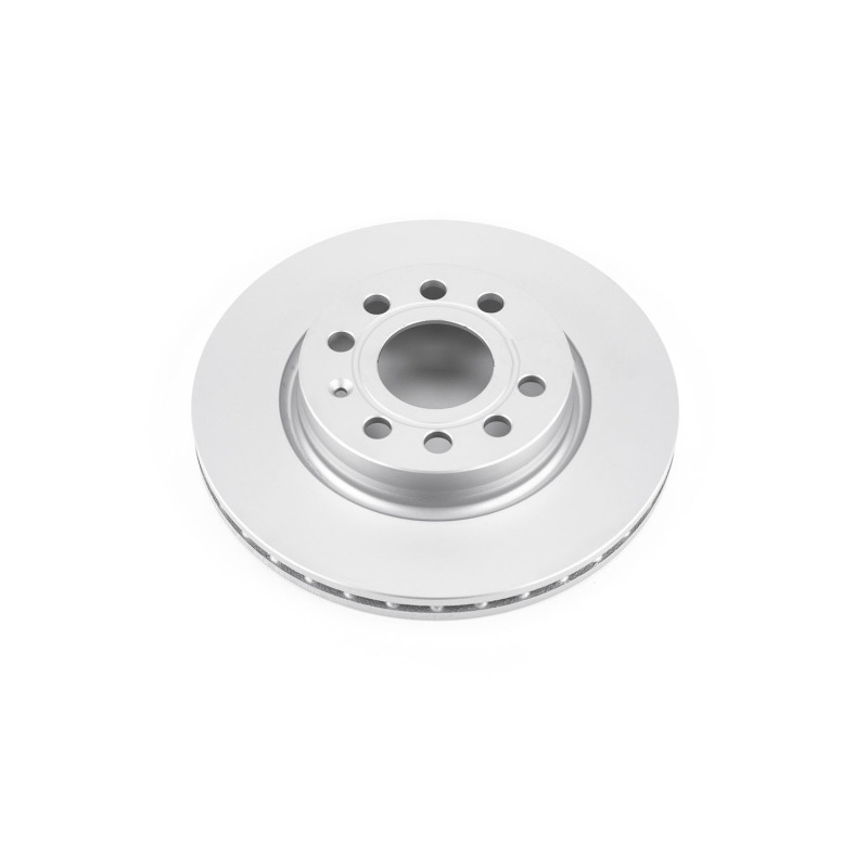 Volkswagen Golf Brake Rotor (1) - Front - PowerStop - Evolution High Carbon Geomet Coated - 2014