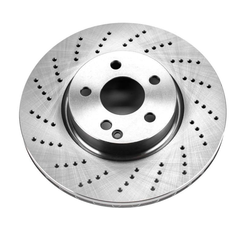 Mercedes-Benz C300 Brake Rotor (1) - Front - PowerStop - Autospecialty - 2014