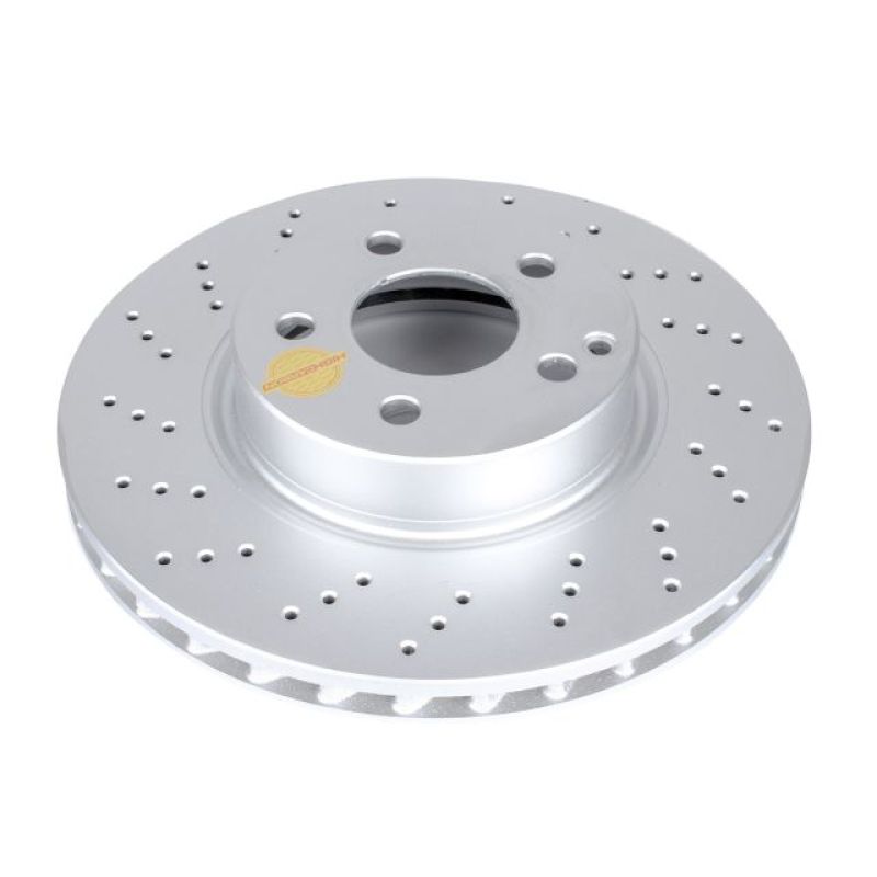 Mercedes-Benz E500 Brake Rotor (1) - Front - PowerStop - Evolution High Carbon Geomet Coated - `04-`06