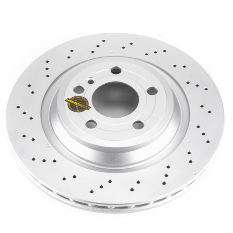 Mercedes-Benz SL400 Brake Rotor (1) - Rear - PowerStop - Evolution High Carbon Geomet Coated - `15-`16
