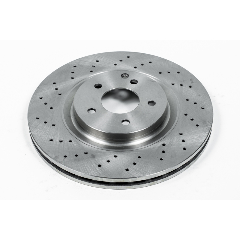 Mercedes-Benz C230 Brake Rotor (1) - Front - PowerStop - Autospecialty - `04-`07