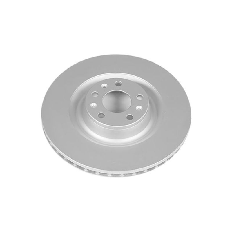 Audi A6 Quattro Brake Rotor (1) - Front - PowerStop - Evolution High Carbon Geomet Coated - `09-`10